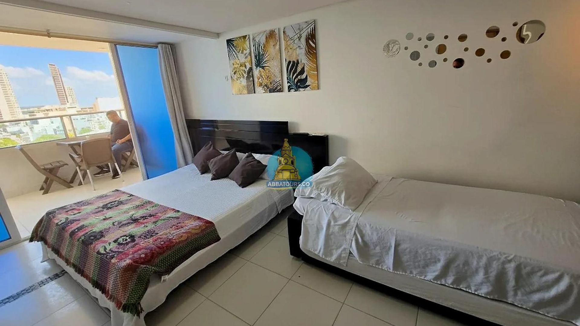 Aparta Estudio Con Balcón Y Vista Apartamento *
