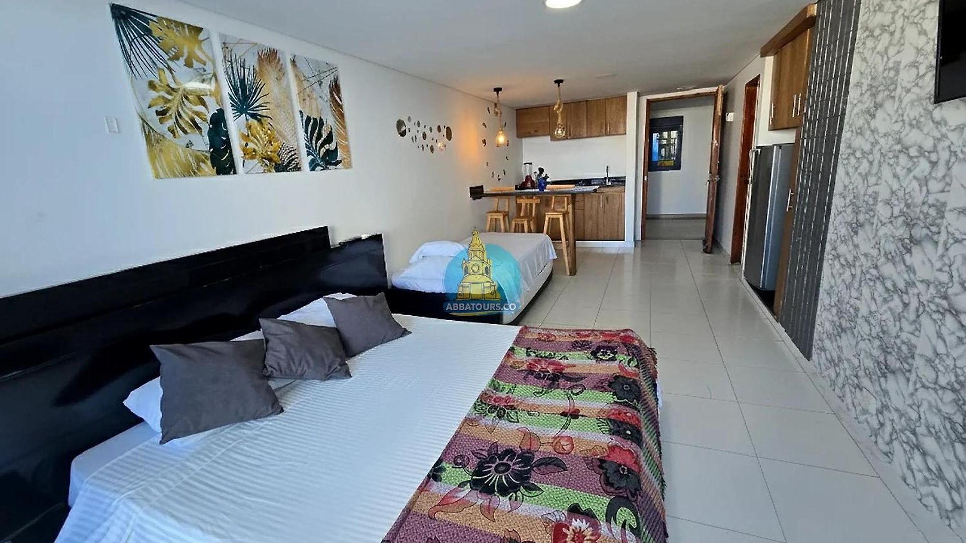 Apartamento Aparta Estudio Con Balcón Y Vista Cartagena