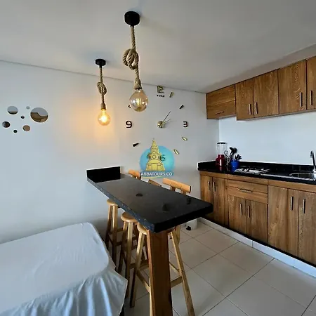 Aparta Estudio Con Balcón Y Vista Cartagena